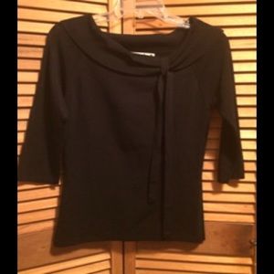 Joseph Allen Black Stretchy Top